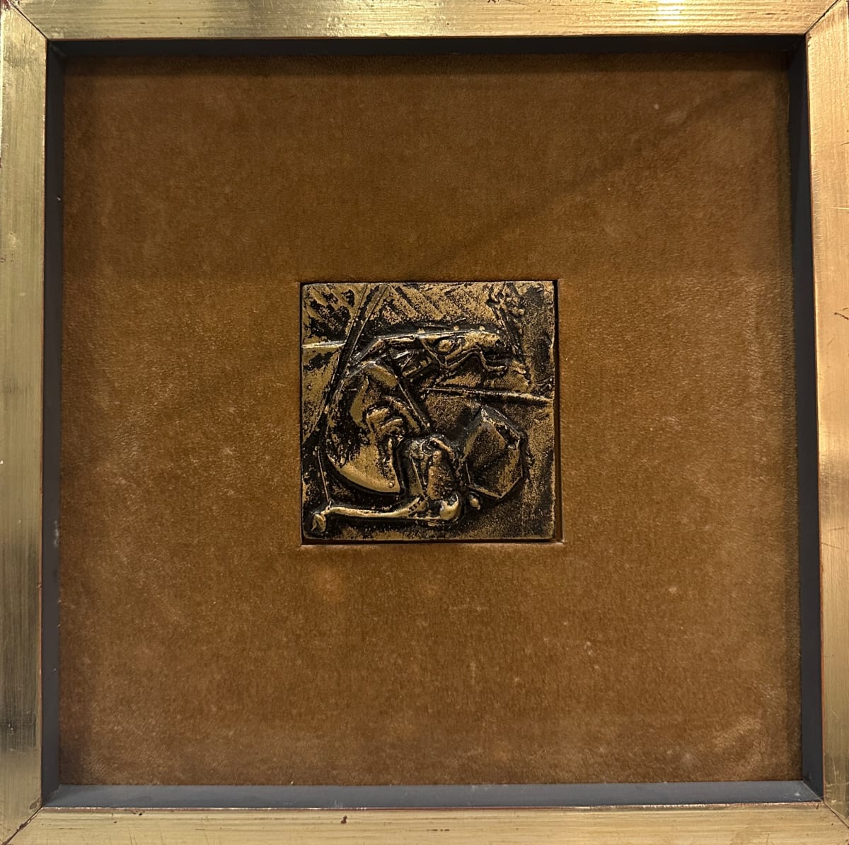Cavallo in rilievo by Nag Arnoldi (1928-2017), Image 1.