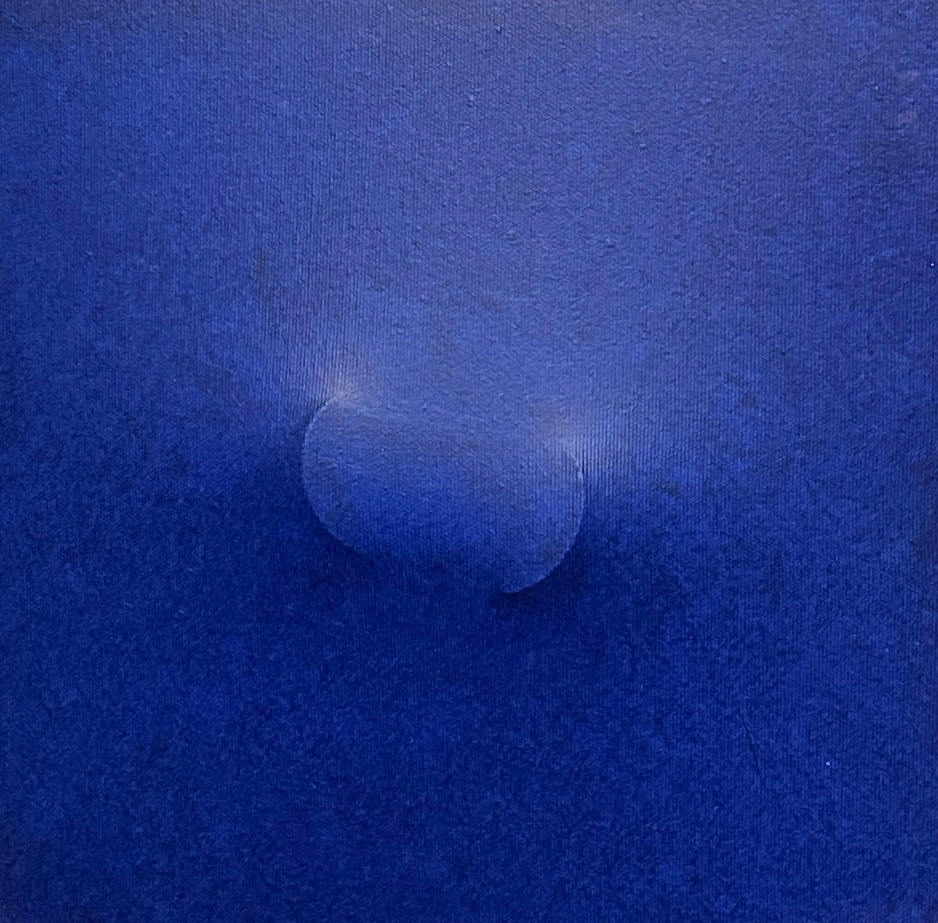 Ovale blu by Turi Simeti (1929-2021), Image 1.