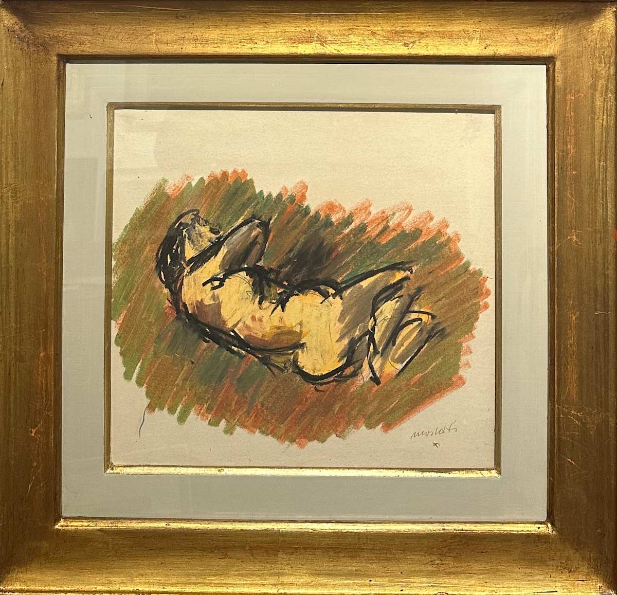 Bagnante (nudo) by Ennio Morlotti (1910-1992), Image 1.