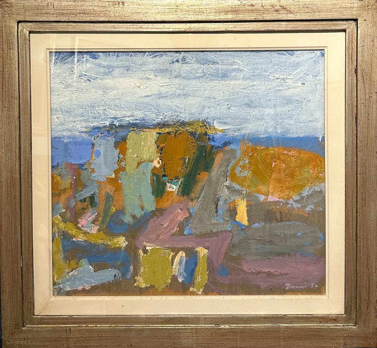 Villaggio sul mare by Piero Giunni (1912-2000), Image 1.