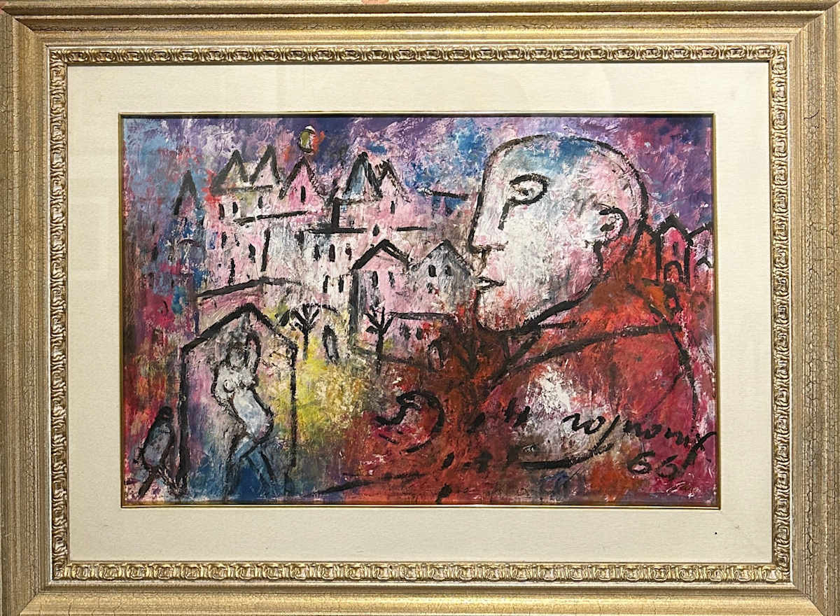 Il curioso by Franco Rognoni (1913-1999), Image 1.