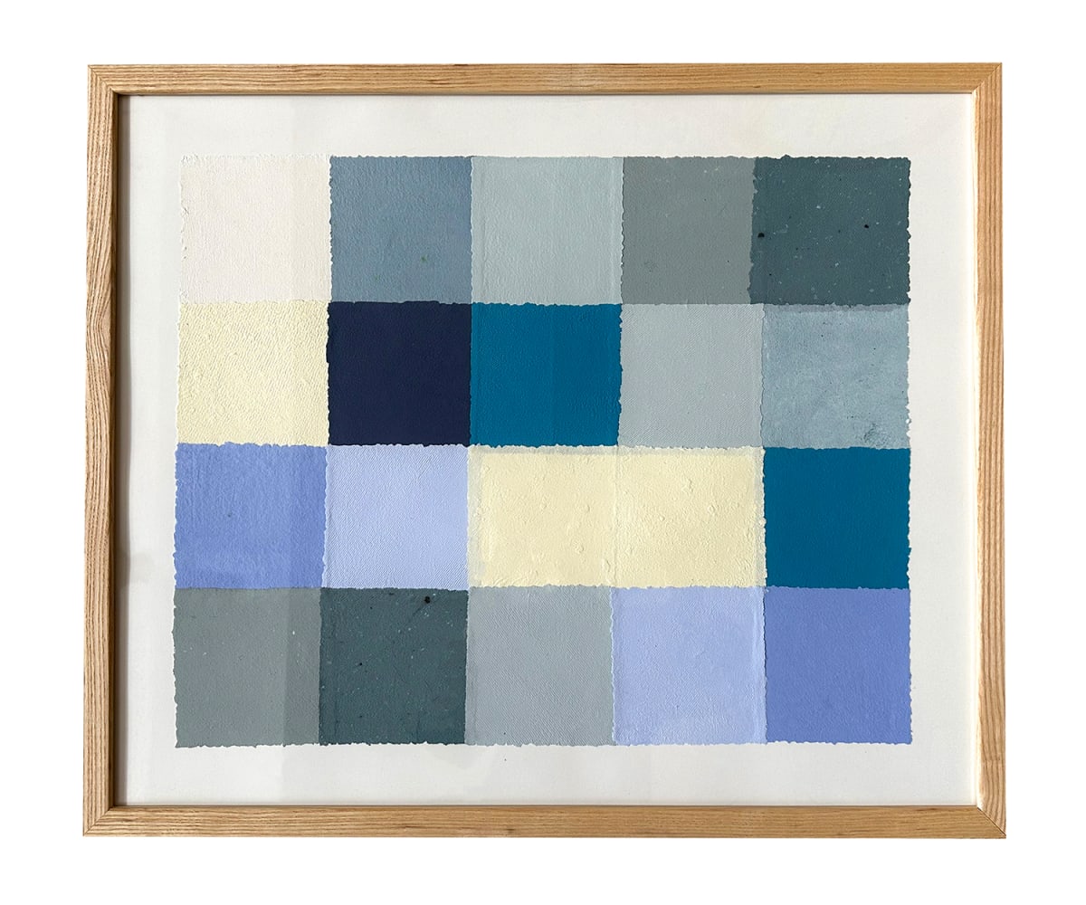 Ripped Hues in Blue by Shayla Bond, Image 4.