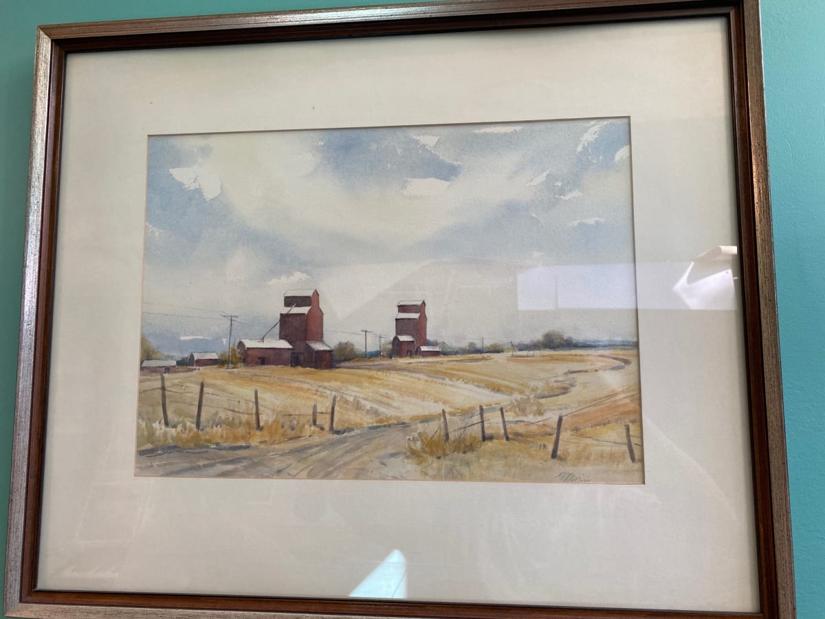 Grain Elevators by Yvette Morin 