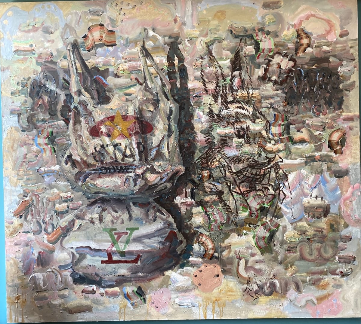 Bag People #4 by Carol Wainio 