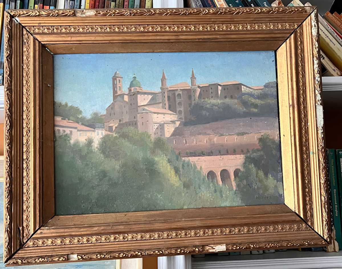 Italian Scene by Gerald Norden 