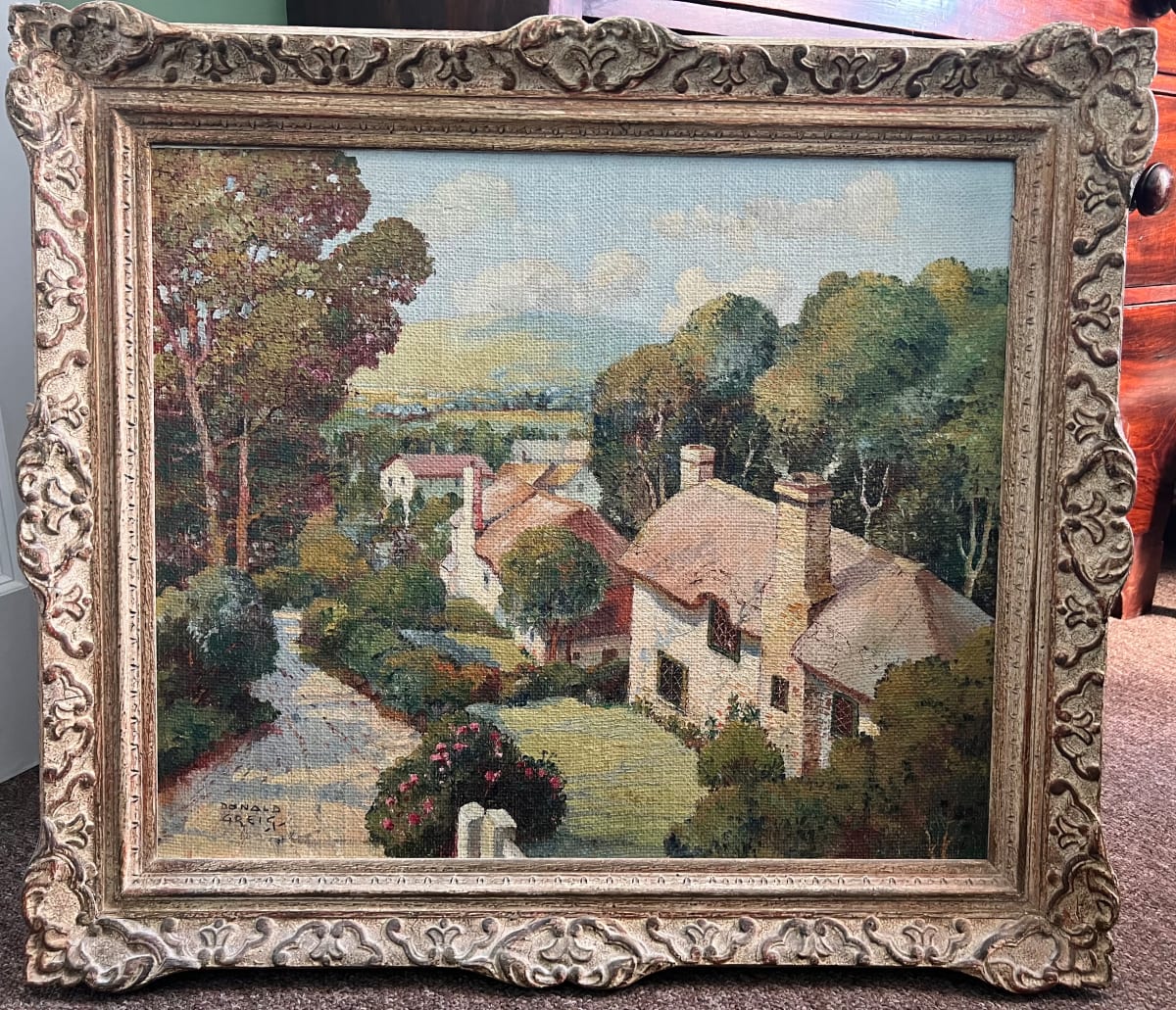 A Cornish Village, Selworthy? by Donald Greig, Image 4.