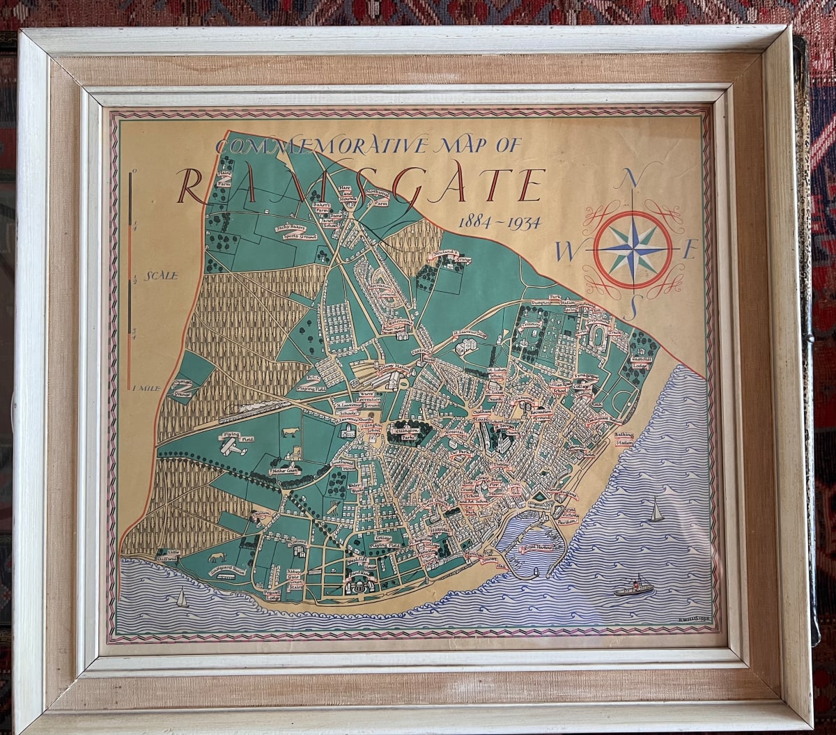'Ramsgate Map' by B Willis, Image 2.