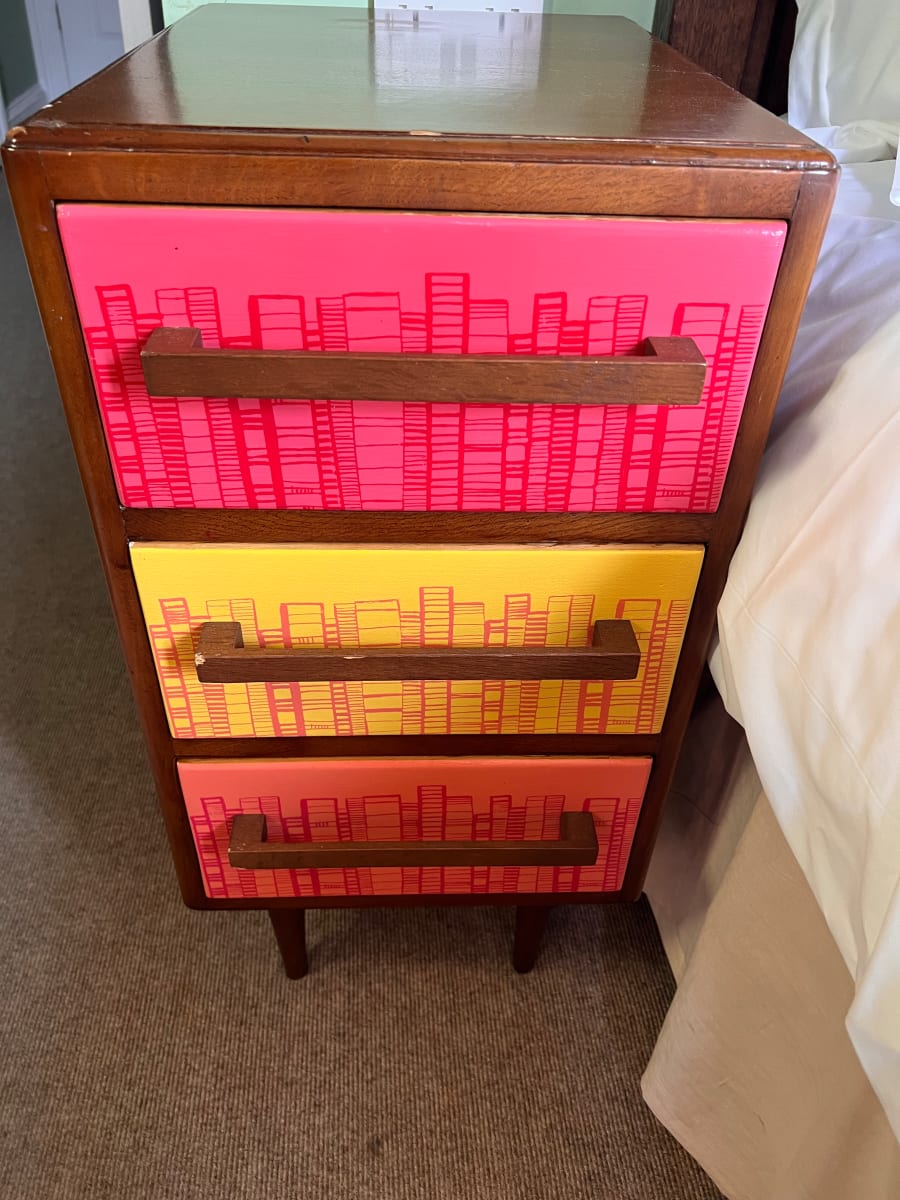 Zoe Murphy Pair of Bedside Drawers by Zoe Murphy, Image 8.