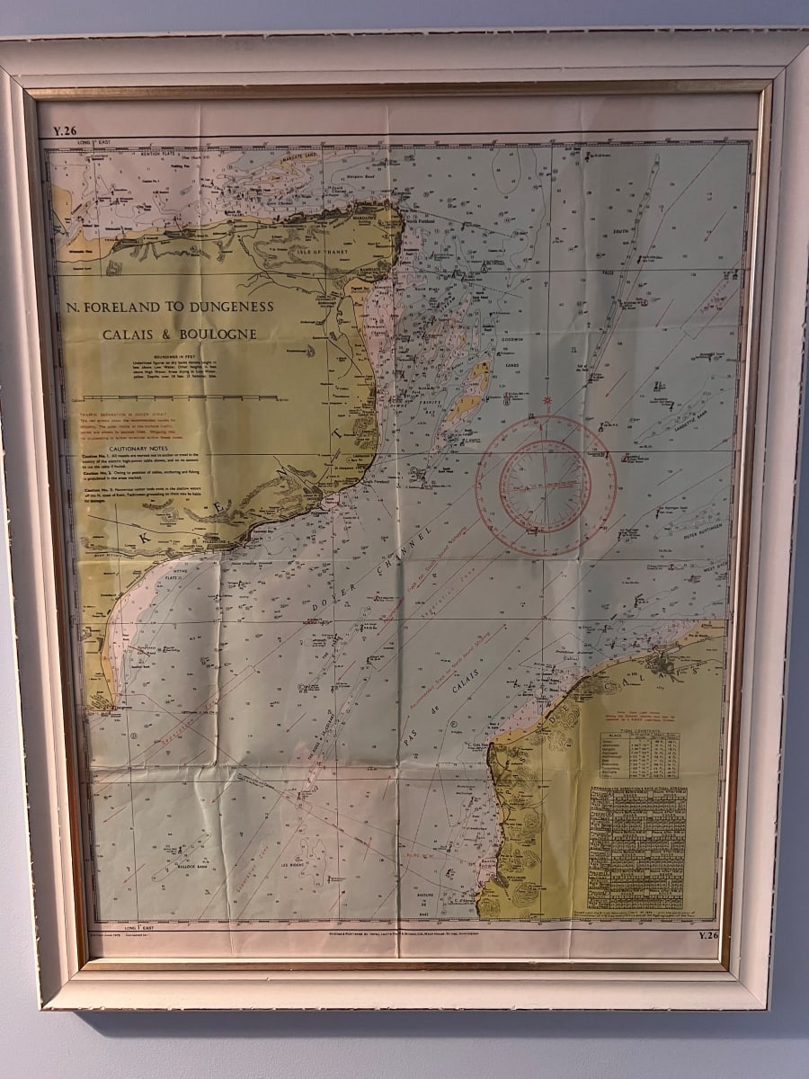 Dover Straits Map, Image 1.