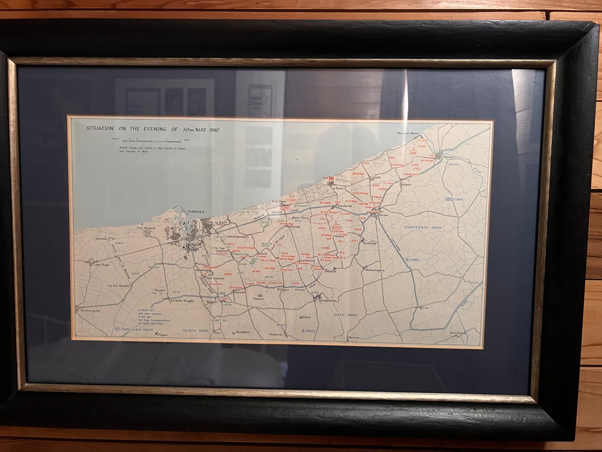 Situation on the Evening of the 30th May 1940 by Not Known, Image 1.