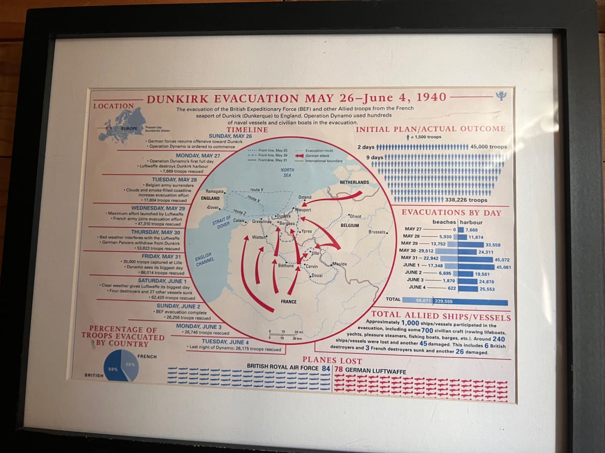 Dunkirk Map, Image 1.