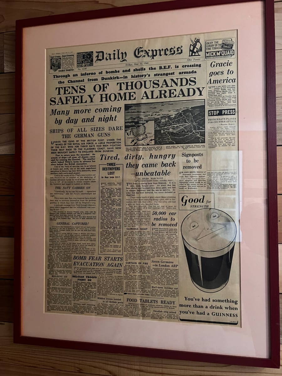 Daily Express Dunkirk 'Safely Home Already', Image 1.