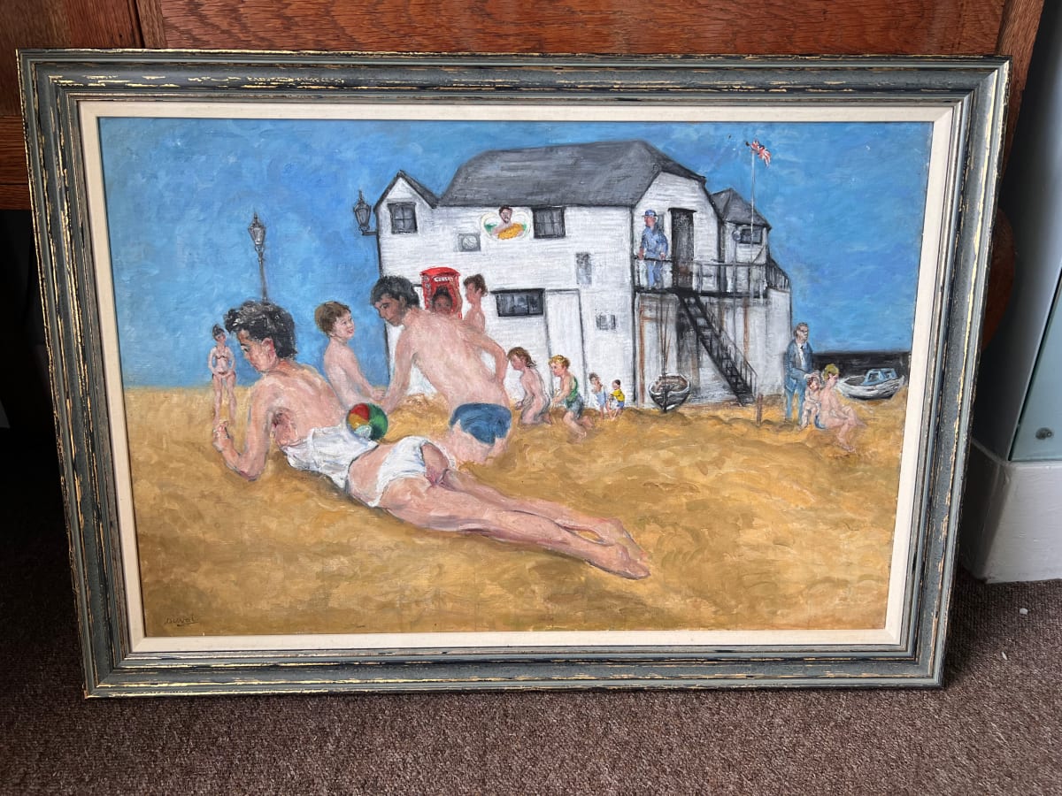'Beach Scene, Broadstairs' by Dorothy Duval, Image 3.