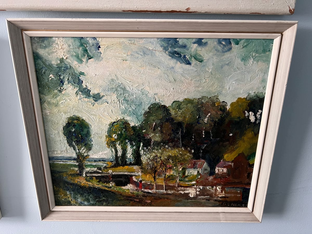 'Loch in a Country Scene' by G E Neale, Image 2.