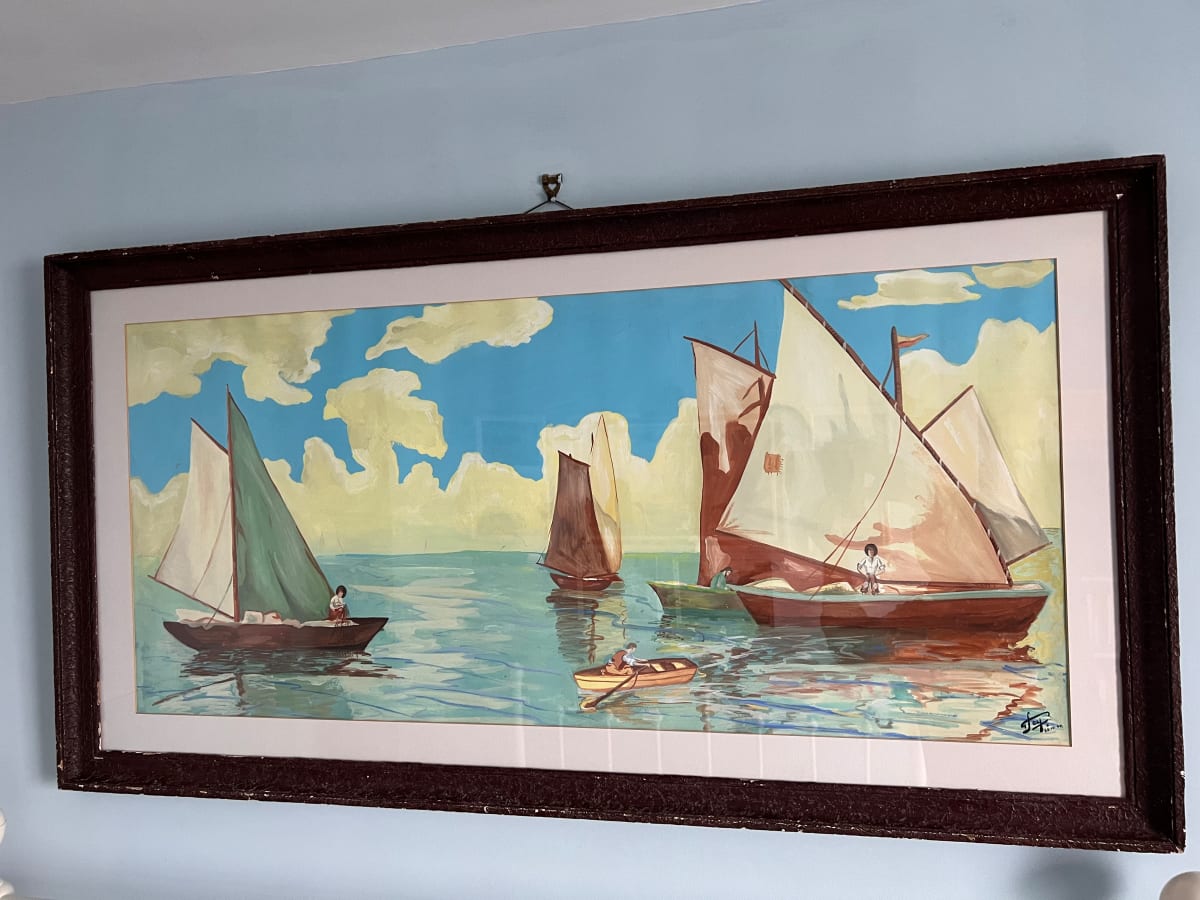'Brown sail boats' by Not Known, Image 3.