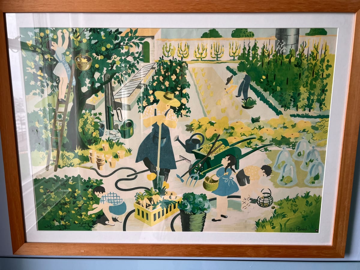 'In the garden' by ? Poirip 