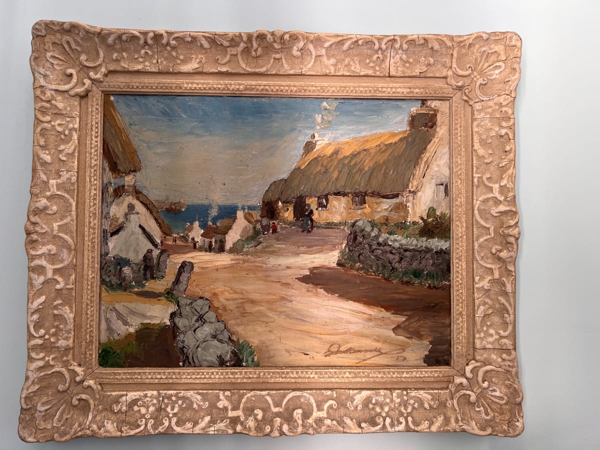 'Cottages by the sea' by Not Known, Image 1.