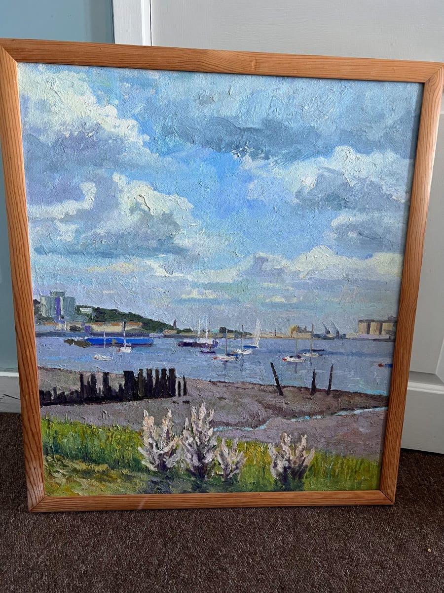Thames at Erith by Michael Brennan 