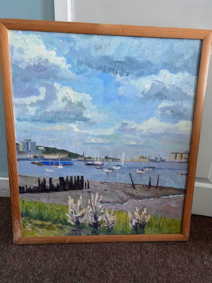 Thames at Erith by Michael Brennan, Image 3.