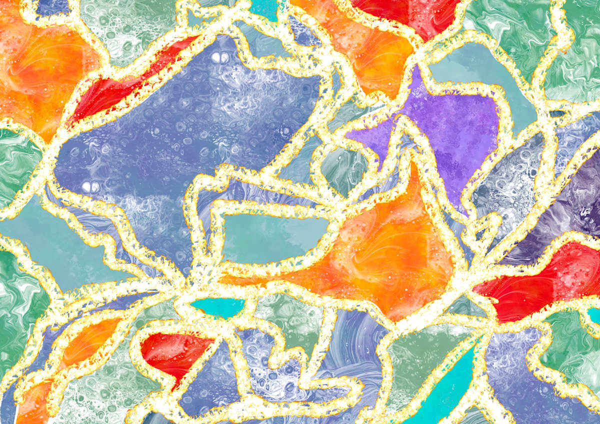 Abstract Tile Window by Emily Rose Govier Honderich, Image 1.