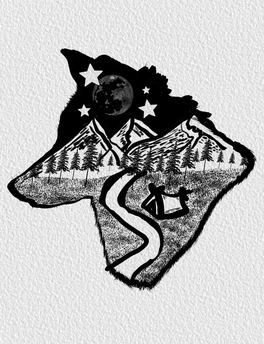 Wolf_Mountain_Landscape by Emily Rose Govier Honderich, Image 1.