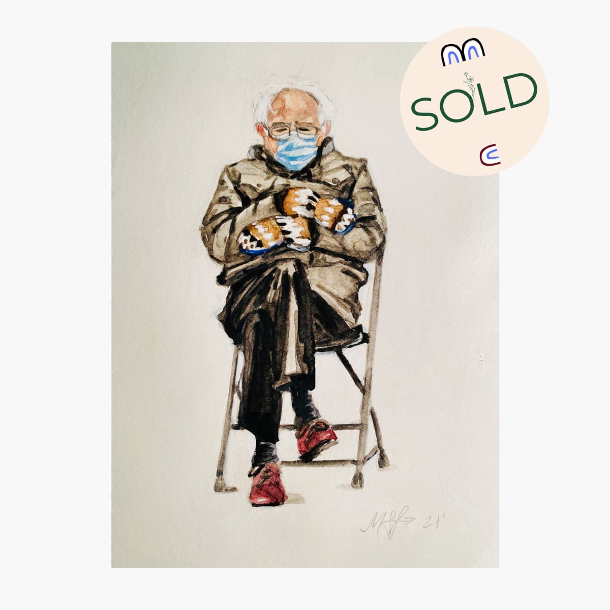 Bernie Saunders by May Charters 