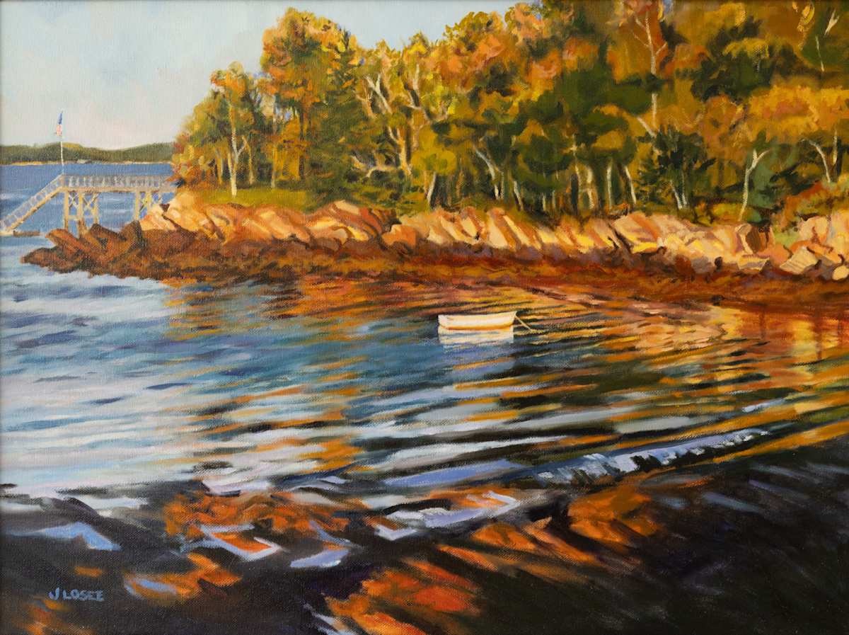 Hewe's Point at Dusk by Joan M.Losee, Image 1.