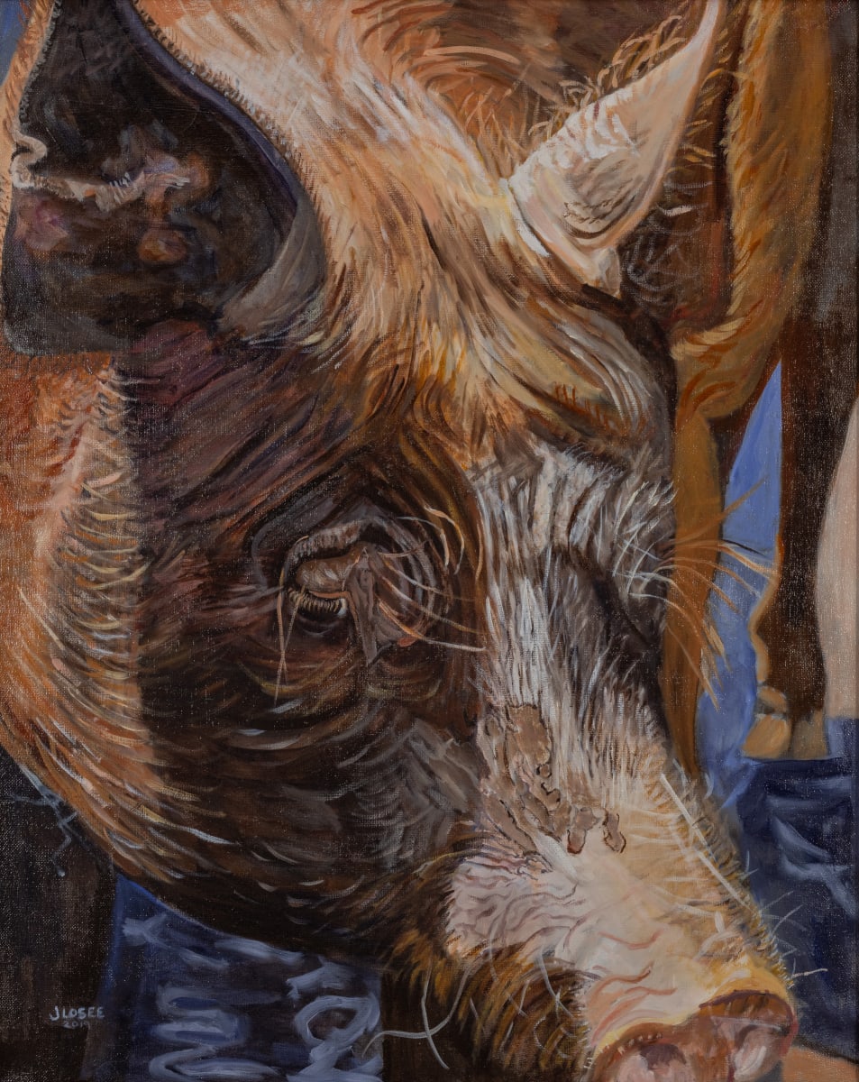 Portrait of a Sow by Joan M.Losee 