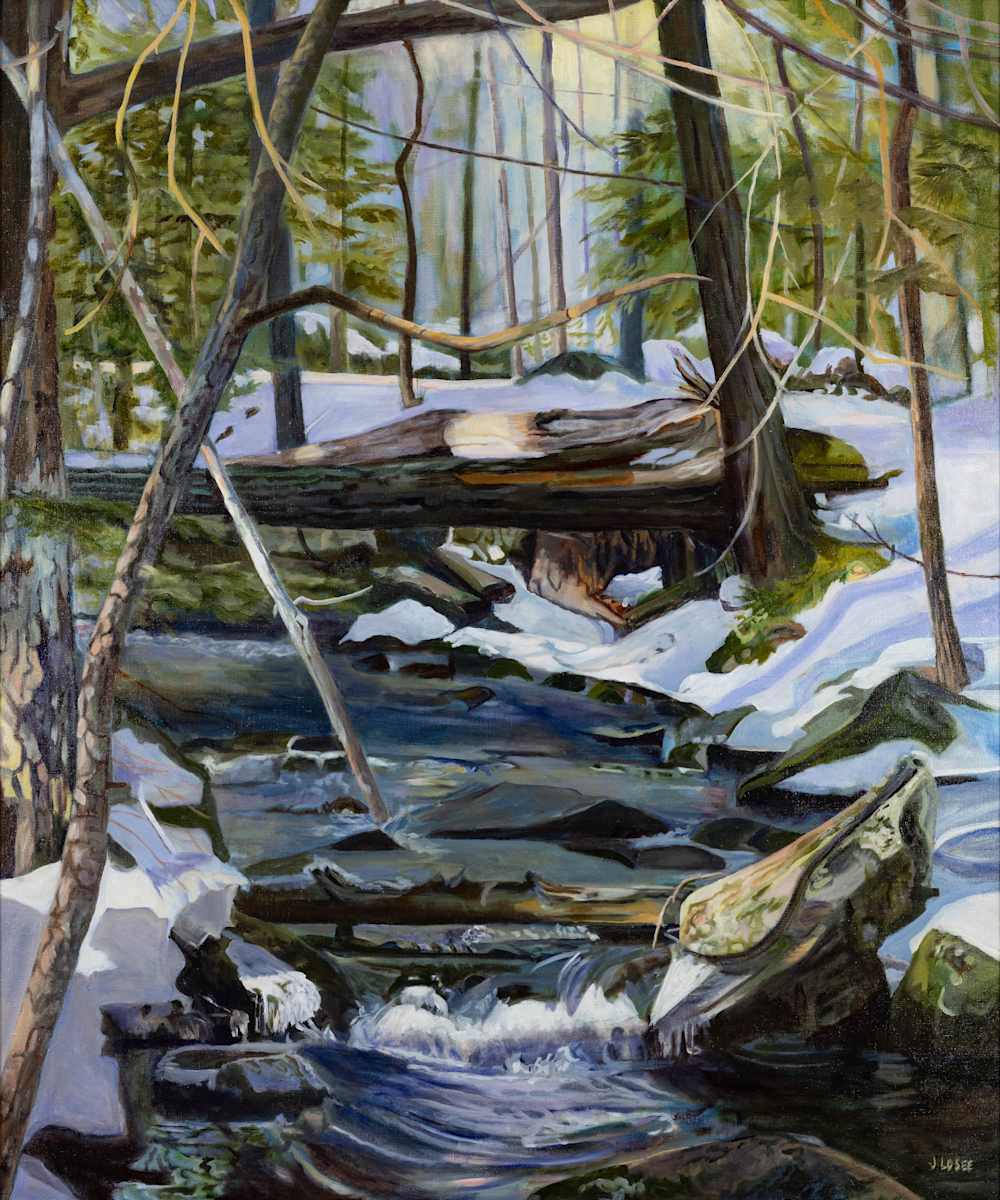 Spring Melt #2 by Joan M.Losee, Image 1.