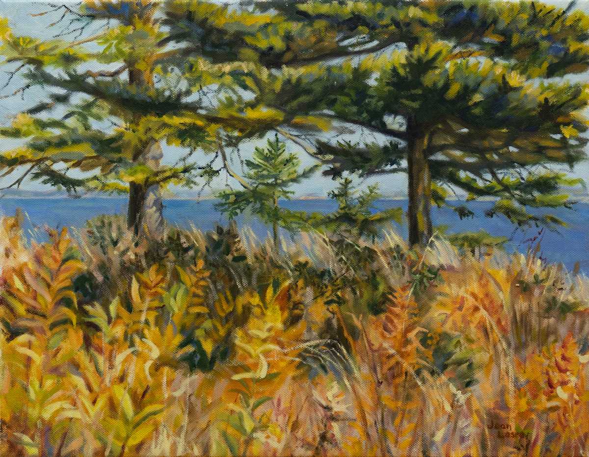 View in the Fall by Joan M.Losee, Image 1.