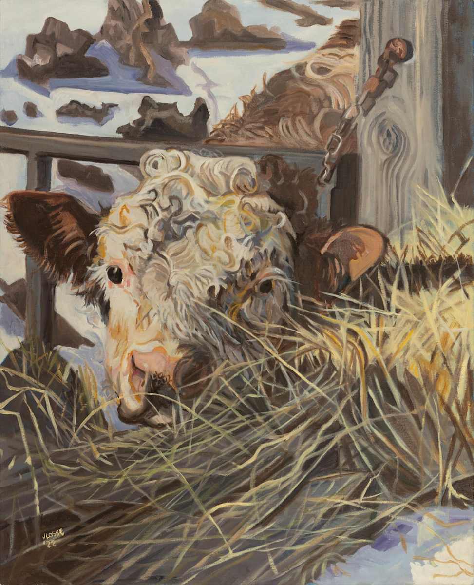 Winter forage by Joan M.Losee, Image 1.