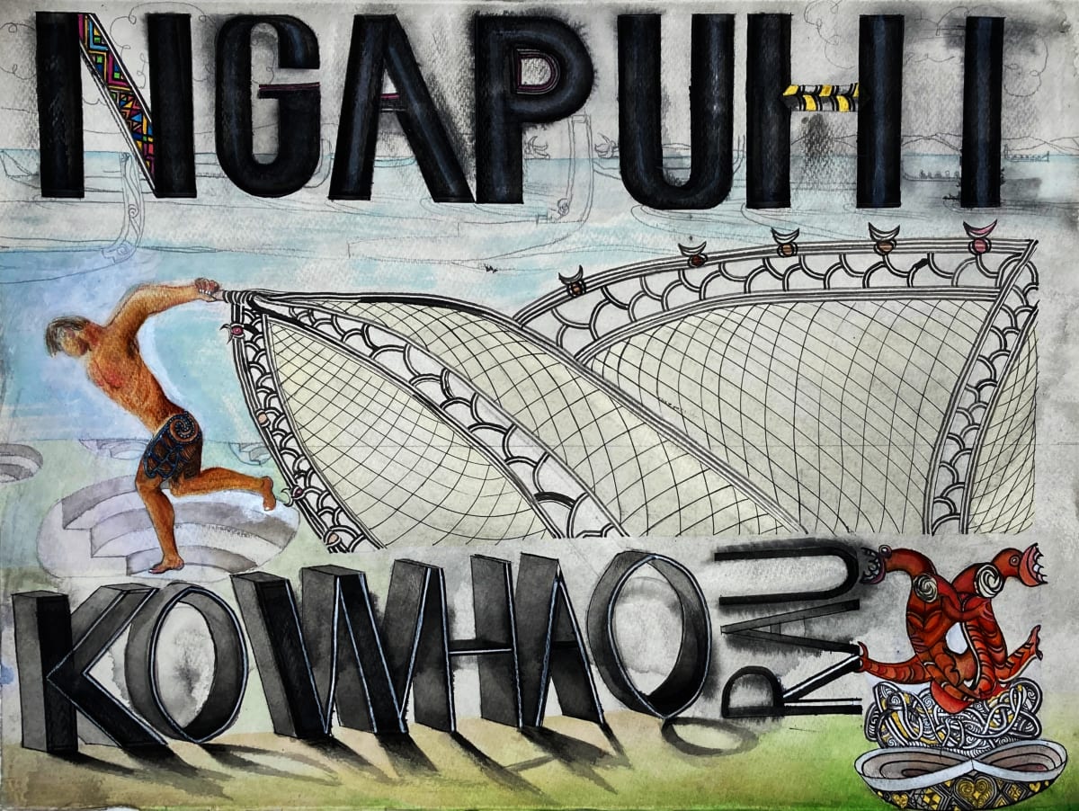 Ngāpuhi Kowhao Rau I by Dr  Rangihiroa Panoho 