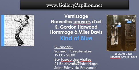 2018 - Kind of Blue - Miles Davis - Bar Tabac, St. Remy de Provence by S. Gordon Harwood  Image: 2018 - Kind of Blue - Miles Davis - Bar Tabac, St. Remy de Provence