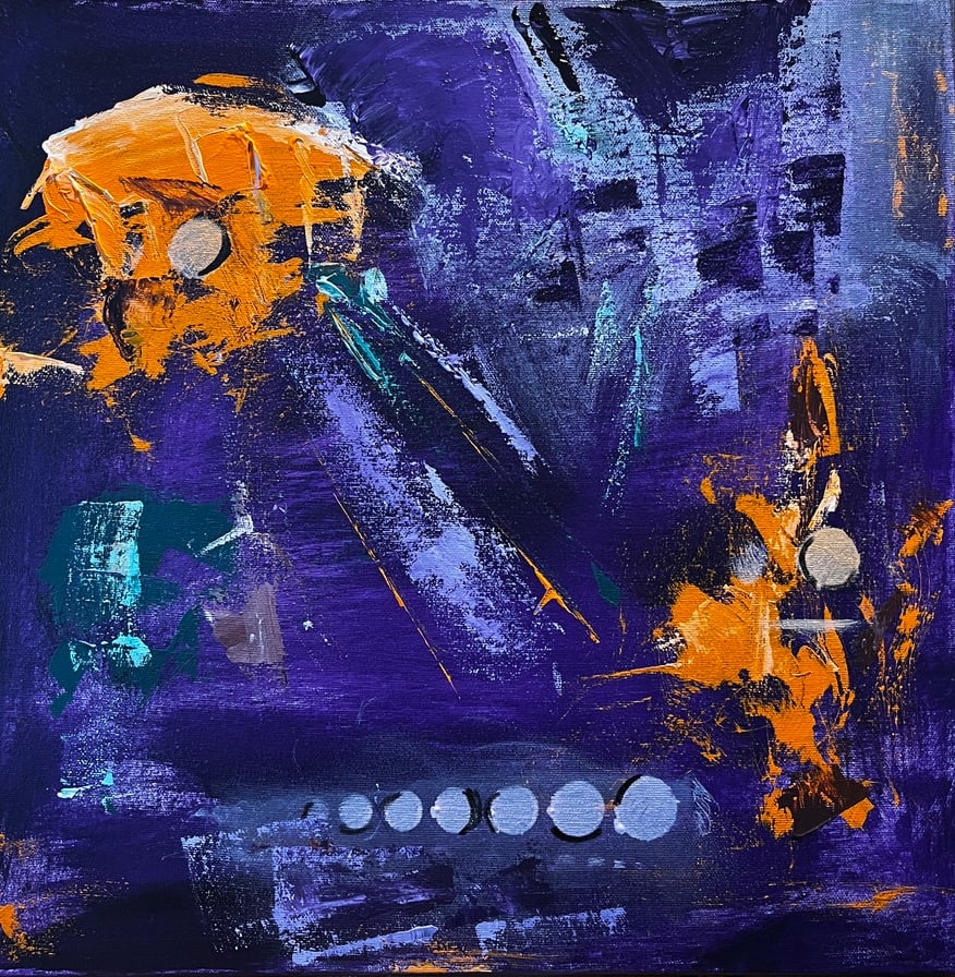 Adagio by S. Gordon Harwood  Image: Adagio - Acrylic on Canvas - 16x16