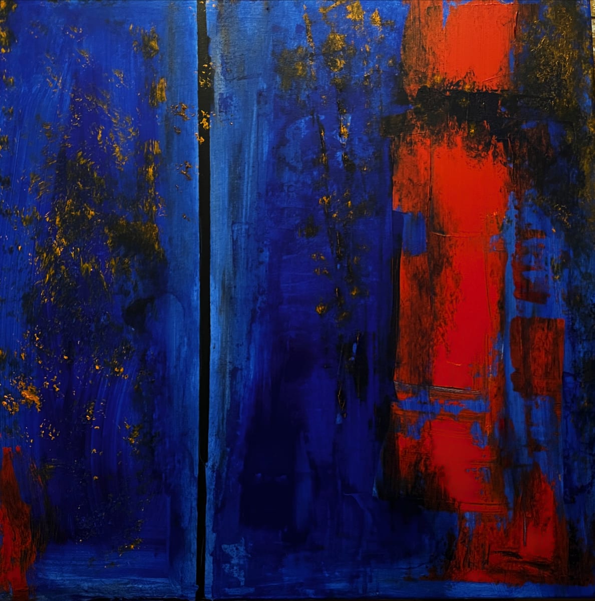 Nature Alchemy by S. Gordon Harwood  Image: Nature Alchemy - Acrylic on Canvas -24x24"
