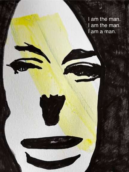I AM A Man (8x6 Reproduction) by S. Gordon Harwood 