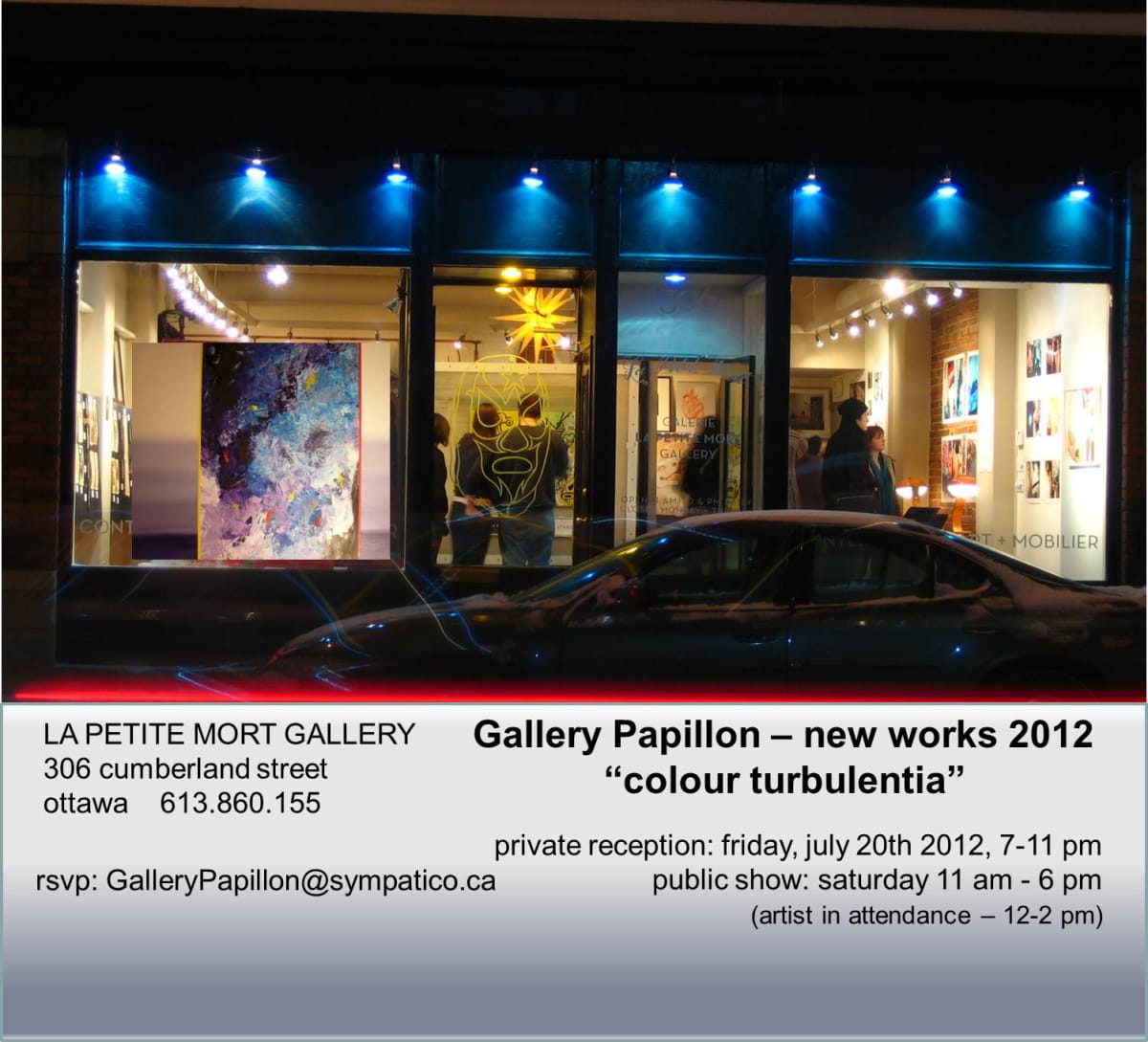 2012 - Turbulentia - La Petite Mort Gallery by S. Gordon Harwood 