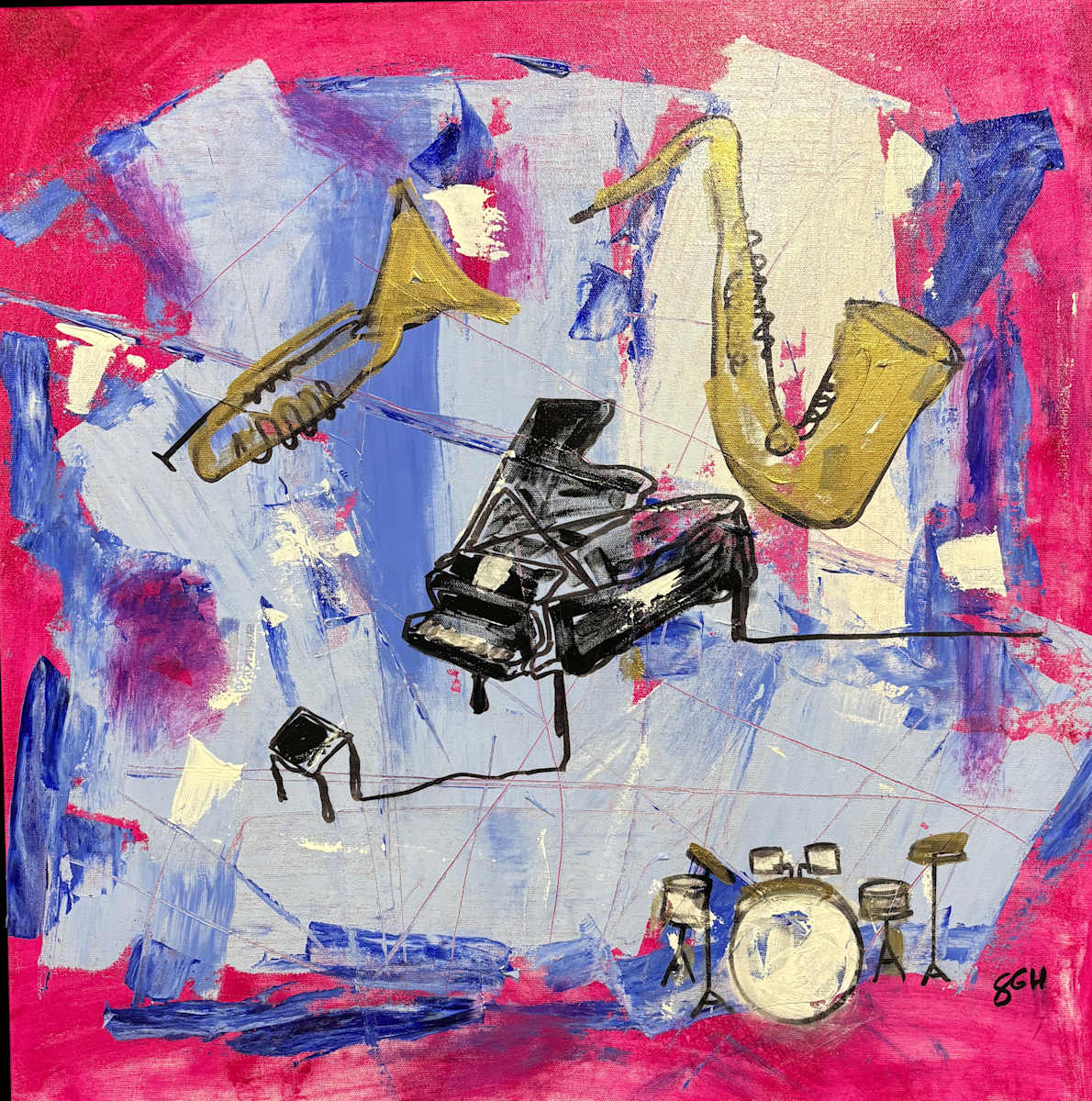 Classic Jazz ensemble -Whimsy by S. Gordon Harwood, Image 2.