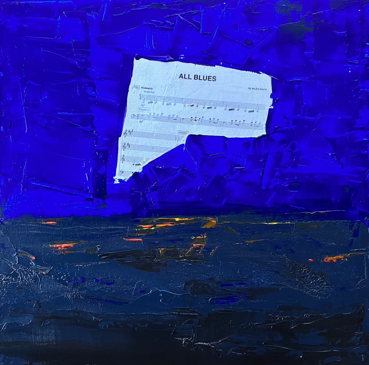 Miles Davis (All Blues) by S. Gordon Harwood 