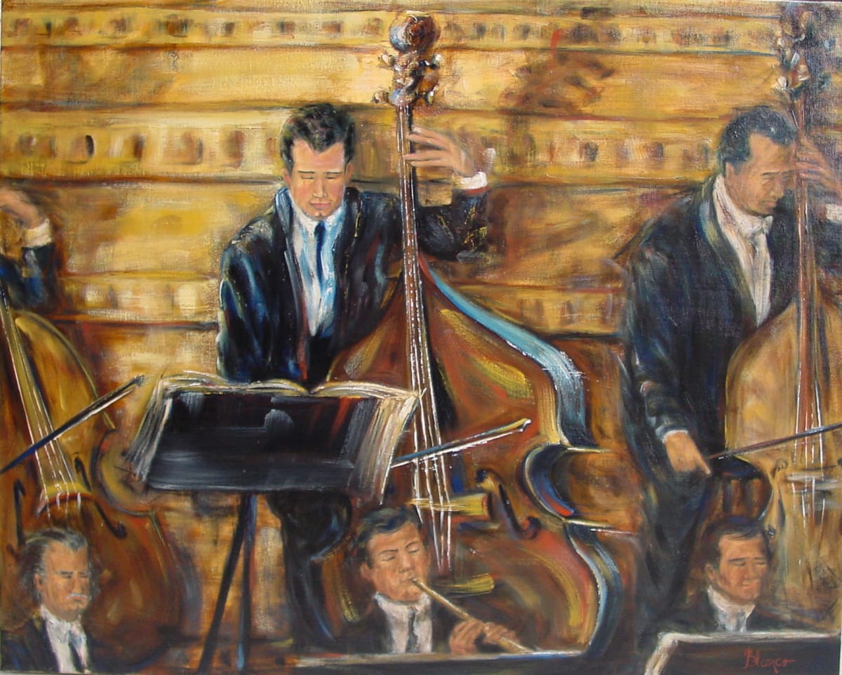 The Bass Player by Jeannina Blanco, Image 1.