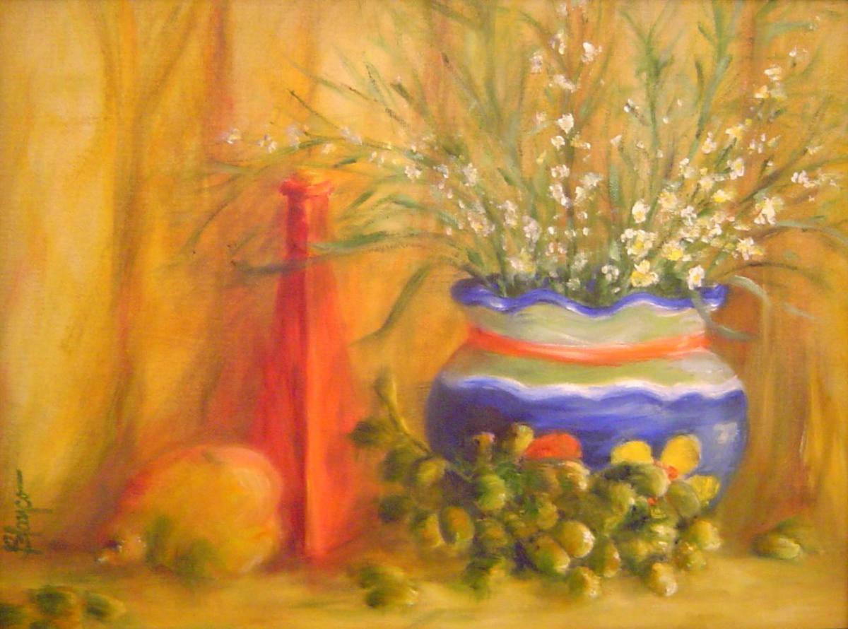 Jarron Azul by Jeannina Blanco, Image 1.