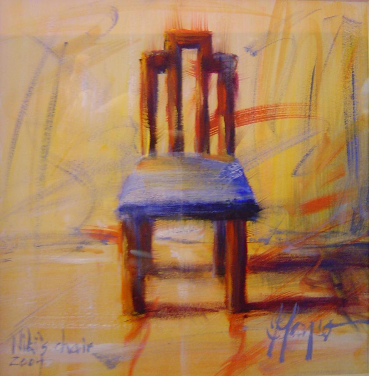 Niki's Chair by Jeannina Blanco 