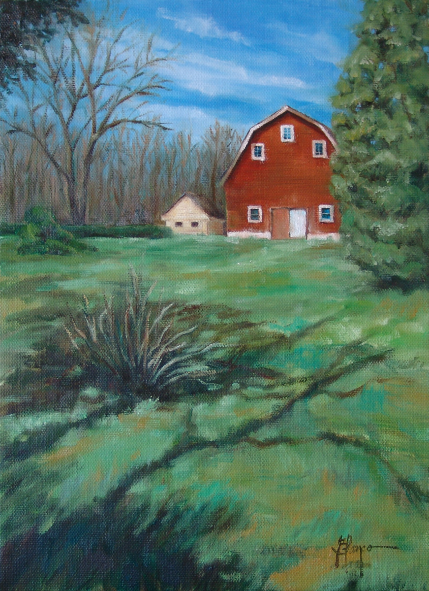 The Barn  by Jeannina Blanco 
