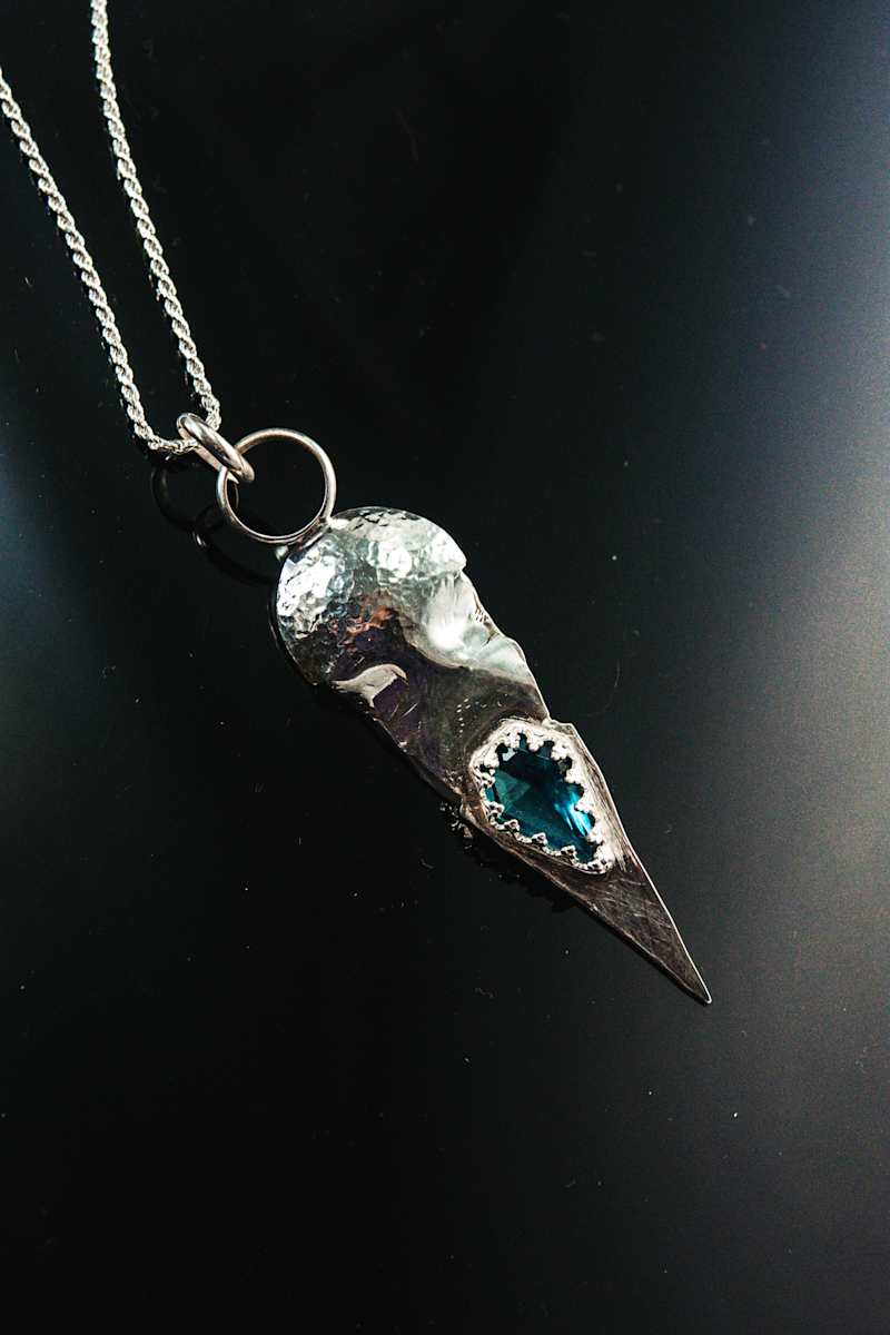 Crow with Stone by Artist Aimee J, Image 2.