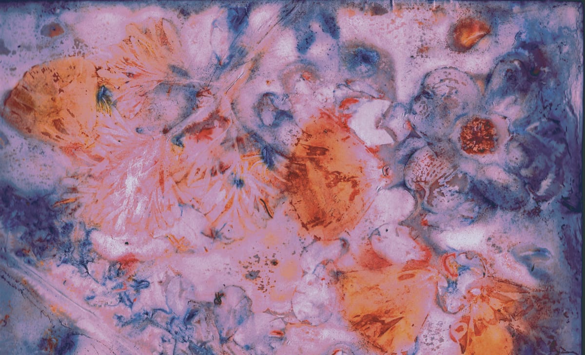 Eco-dyed Botanical Print by Aimee J Mattila  Image: Eco Dyed Botanical Print