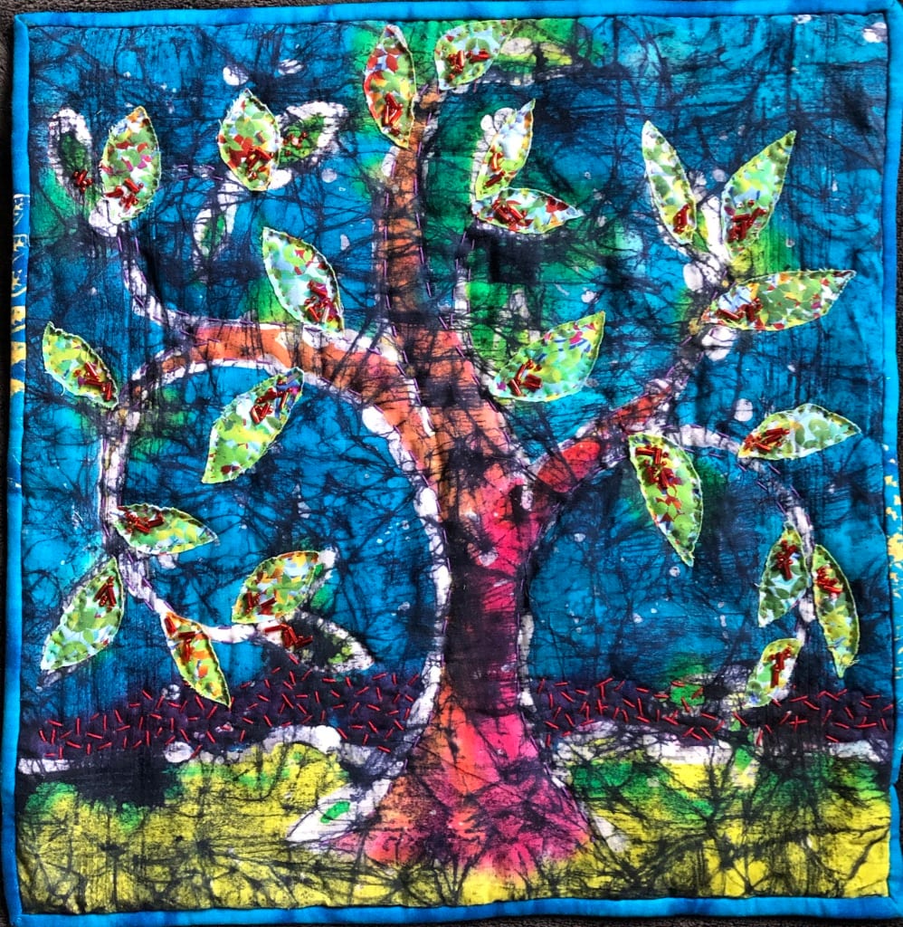 Tree of Life: Batik Tree by Kristy Moeller Ottinger  Image: Revelation 22:2