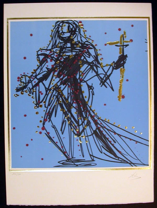 Jude (blue) by Salvador Dalí 