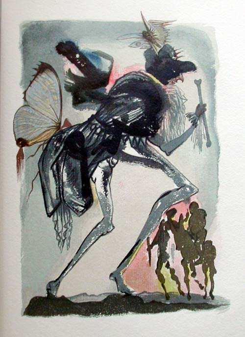 Le Tricorne - Etching #7 by Salvador Dalí, Image 1.