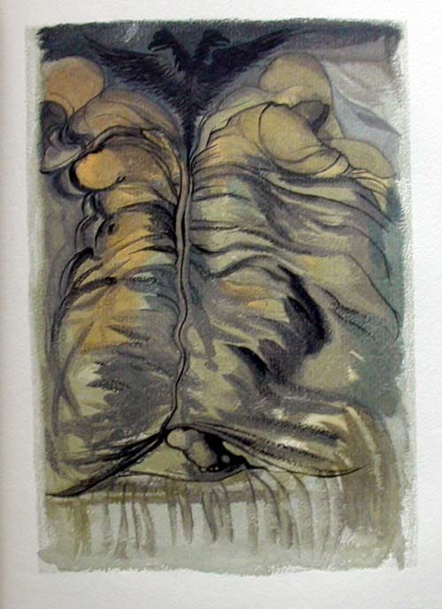 Le Tricorne - Etching #4 by Salvador Dalí 