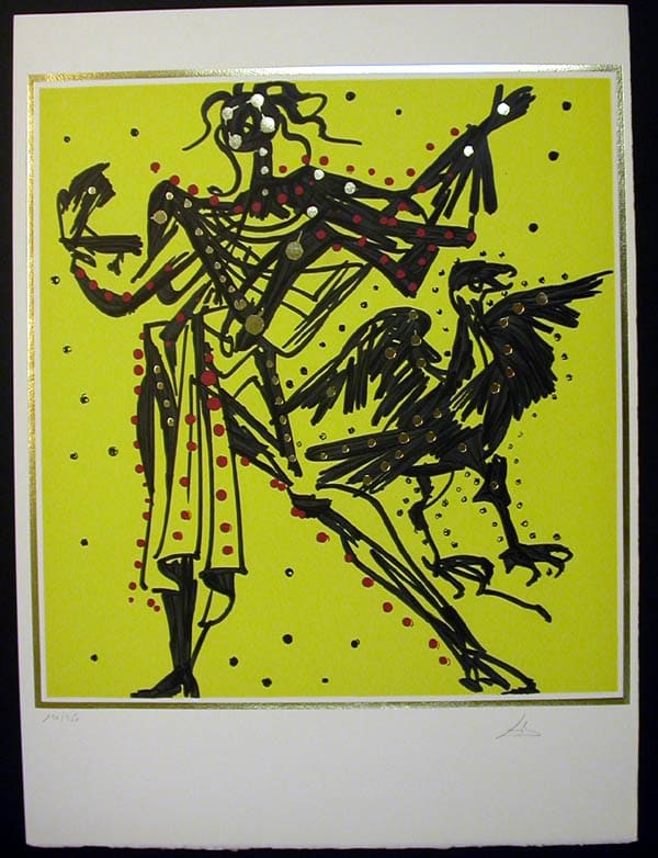 John (yellow) by Salvador Dalí 